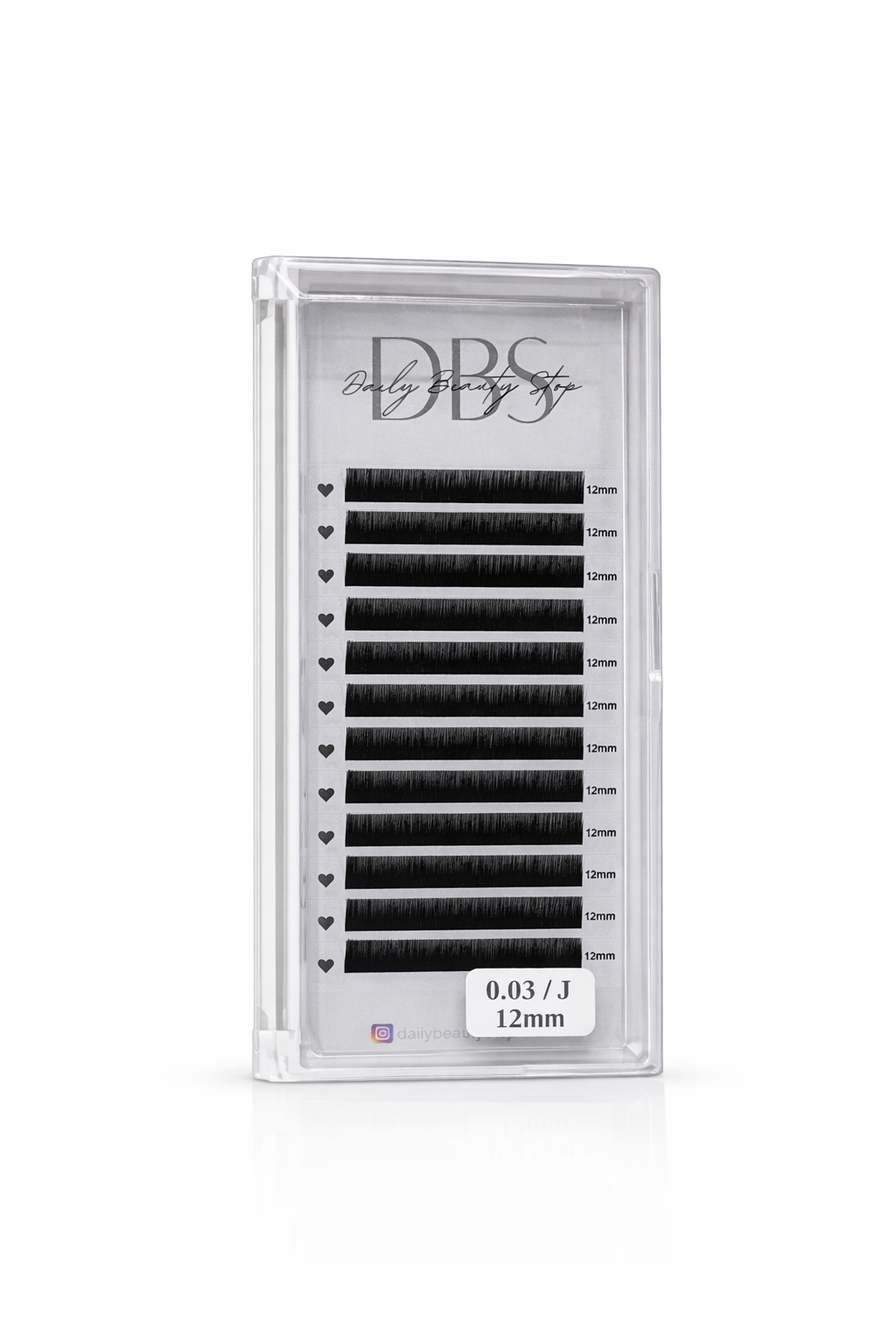 J/B Curl Lash Trays 0.03